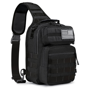 Sling táctico militar Rover hombro Sling Pack Molle EDC pequeño bolso cruzado en el pecho # B022